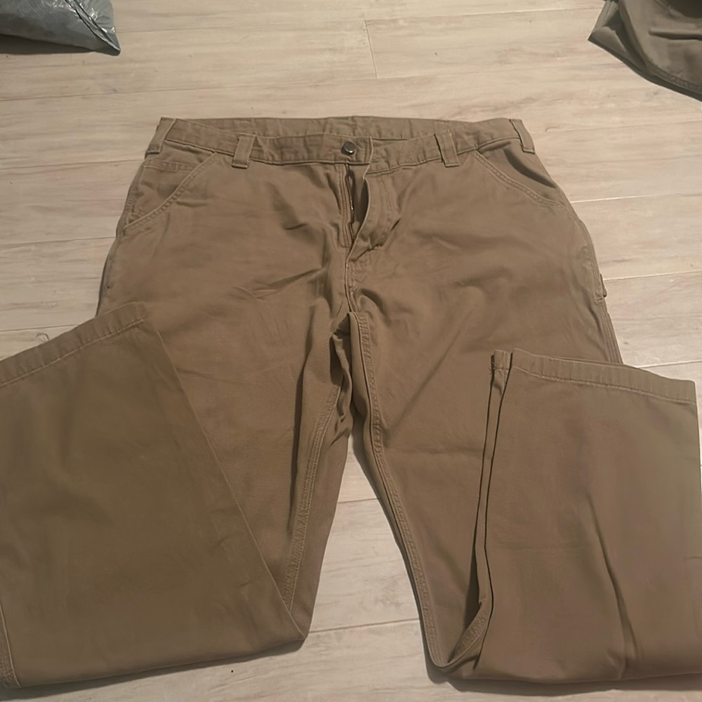 Men’s Carhartt 38x32 Twill Relaxed Fit Work Pant